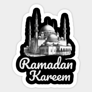 Ramadan Kareem Fasting Mosque Sticker